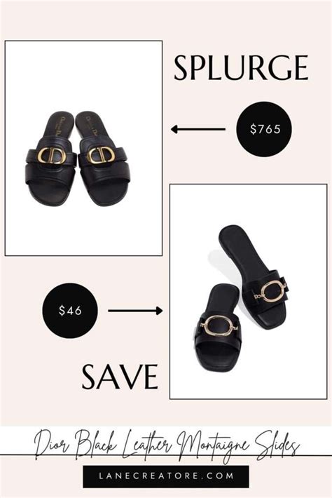 christian dior slide dupes